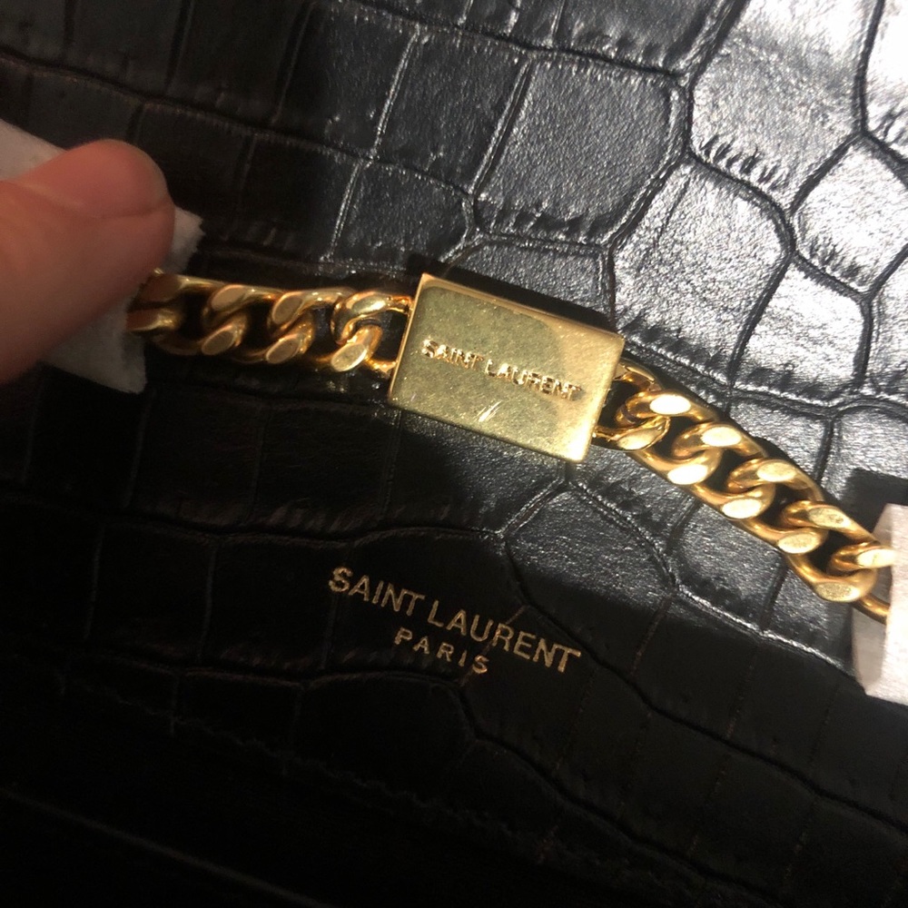 👑Sold 🅿️Ysl Saint laurent kate medium 100% - Picture 5 of 15